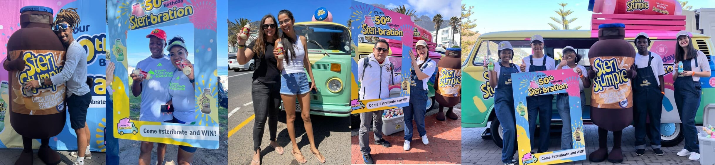 Steri Stumpie 50th Birthday National Roadshow Mass Sampling, Brand Awareness, Consumer Experiences